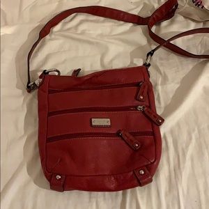 tignanello designer red purse